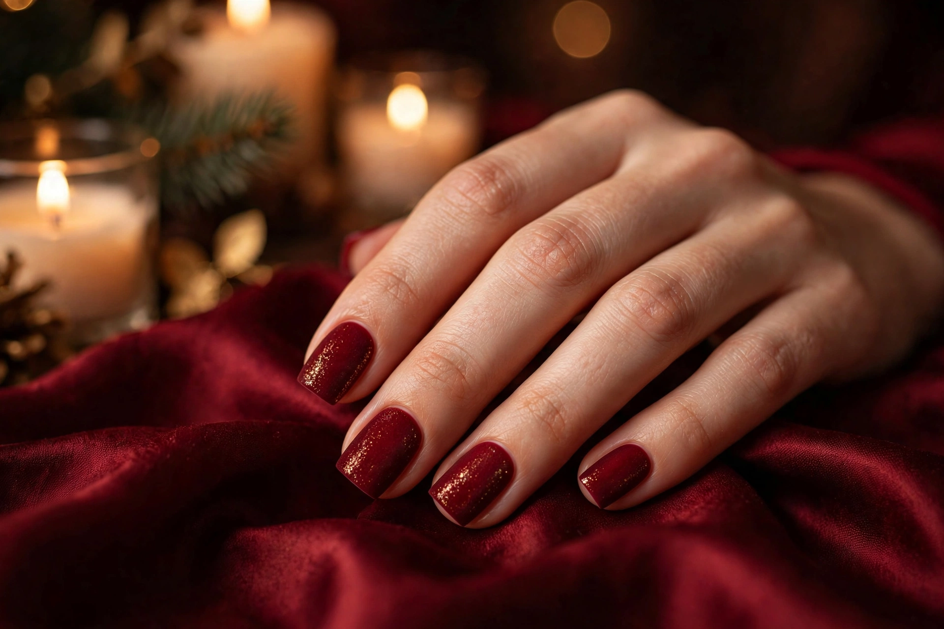 20 Magical Square Christmas Nails You'll Adore Daily 16 idea15 6