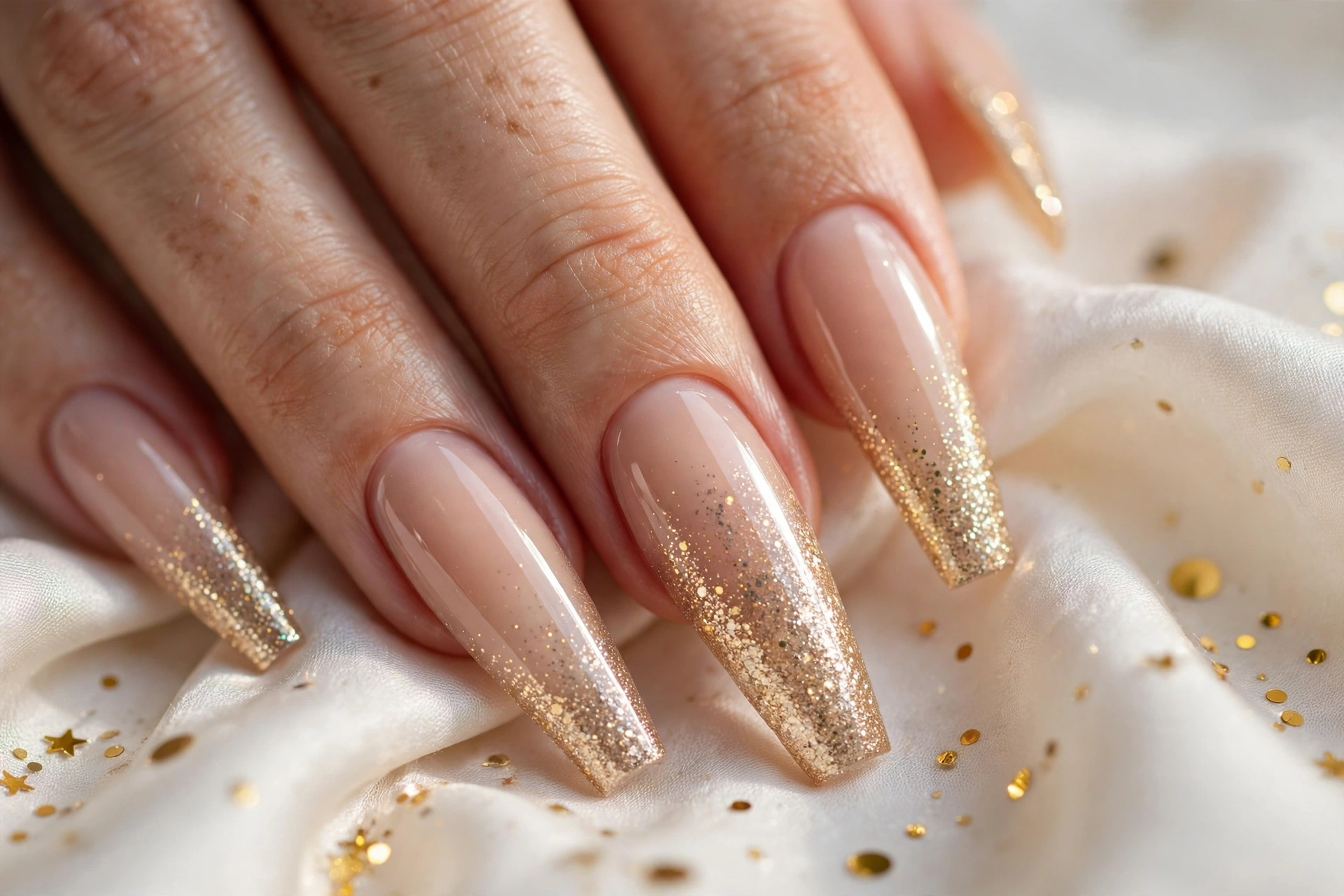 21 Festive Christmas Nails Acrylic for Party Season 19 idea18 7