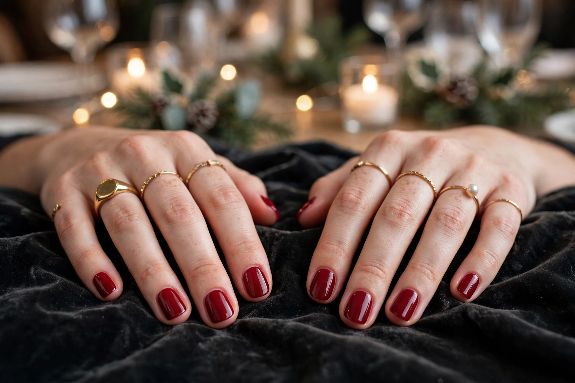 24 Elegant Short Christmas Nails That Look So Classy 21 idea20 4