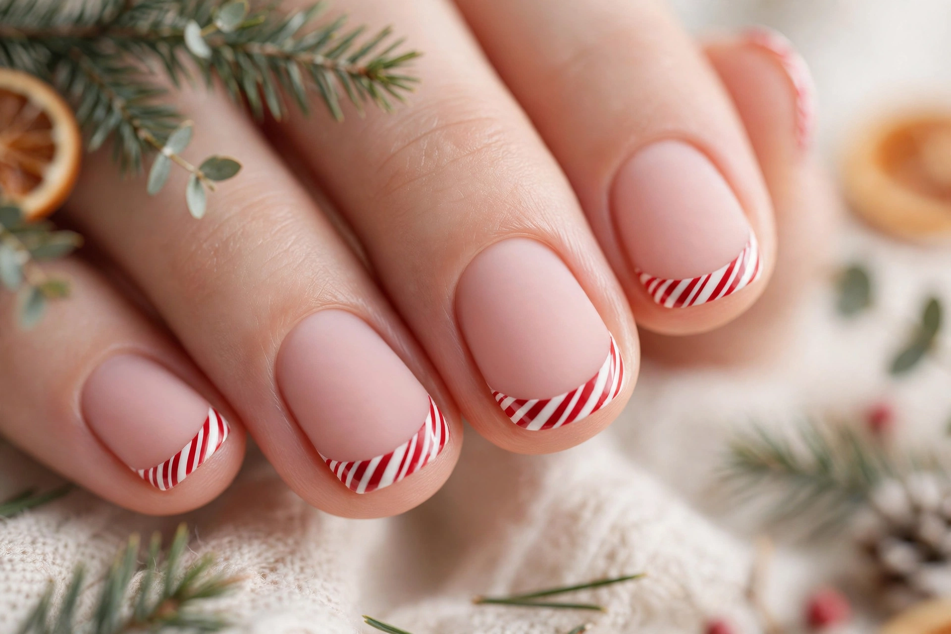 23 Glamorous Candy Cane Christmas Nails to Try Now 22 idea21 7