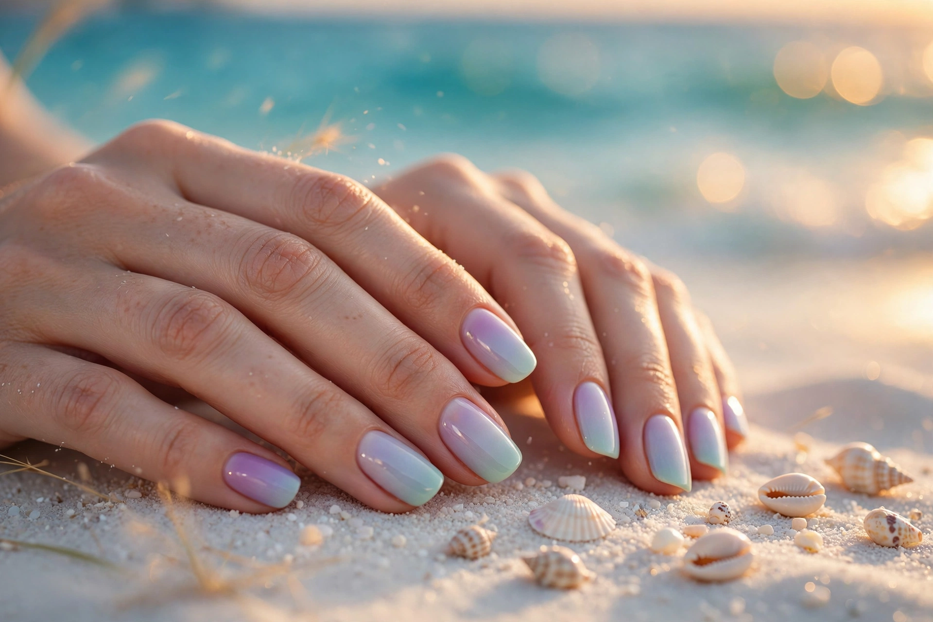 Seaside Pastel Fade