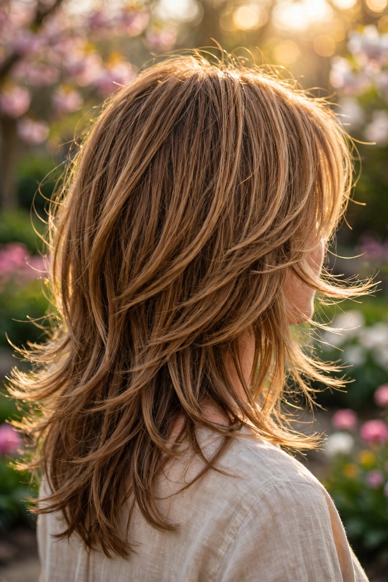 20 Spring Shag Hairstyles Built on Effortless Texture 2 Soft Layered Shag