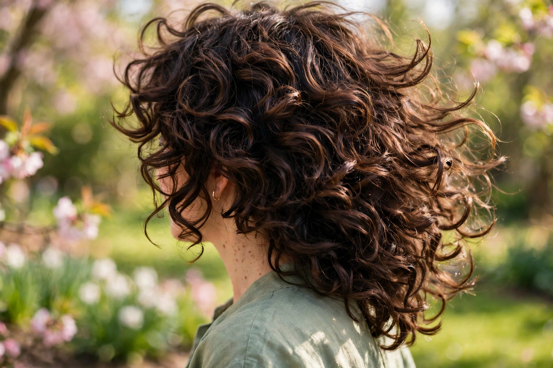 20 Spring Shag Hairstyles Built on Effortless Texture 5 Curly Shag Cut