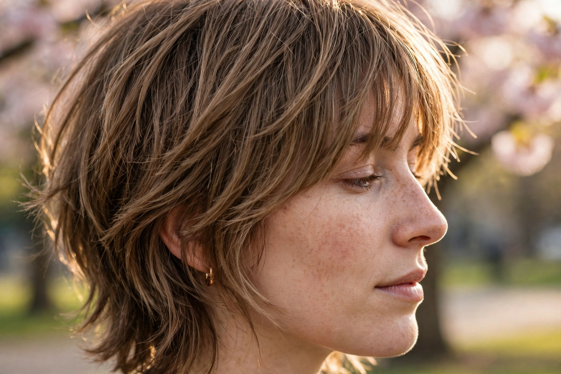 20 Spring Shag Hairstyles Built on Effortless Texture 6 Wispy Fringe Shag