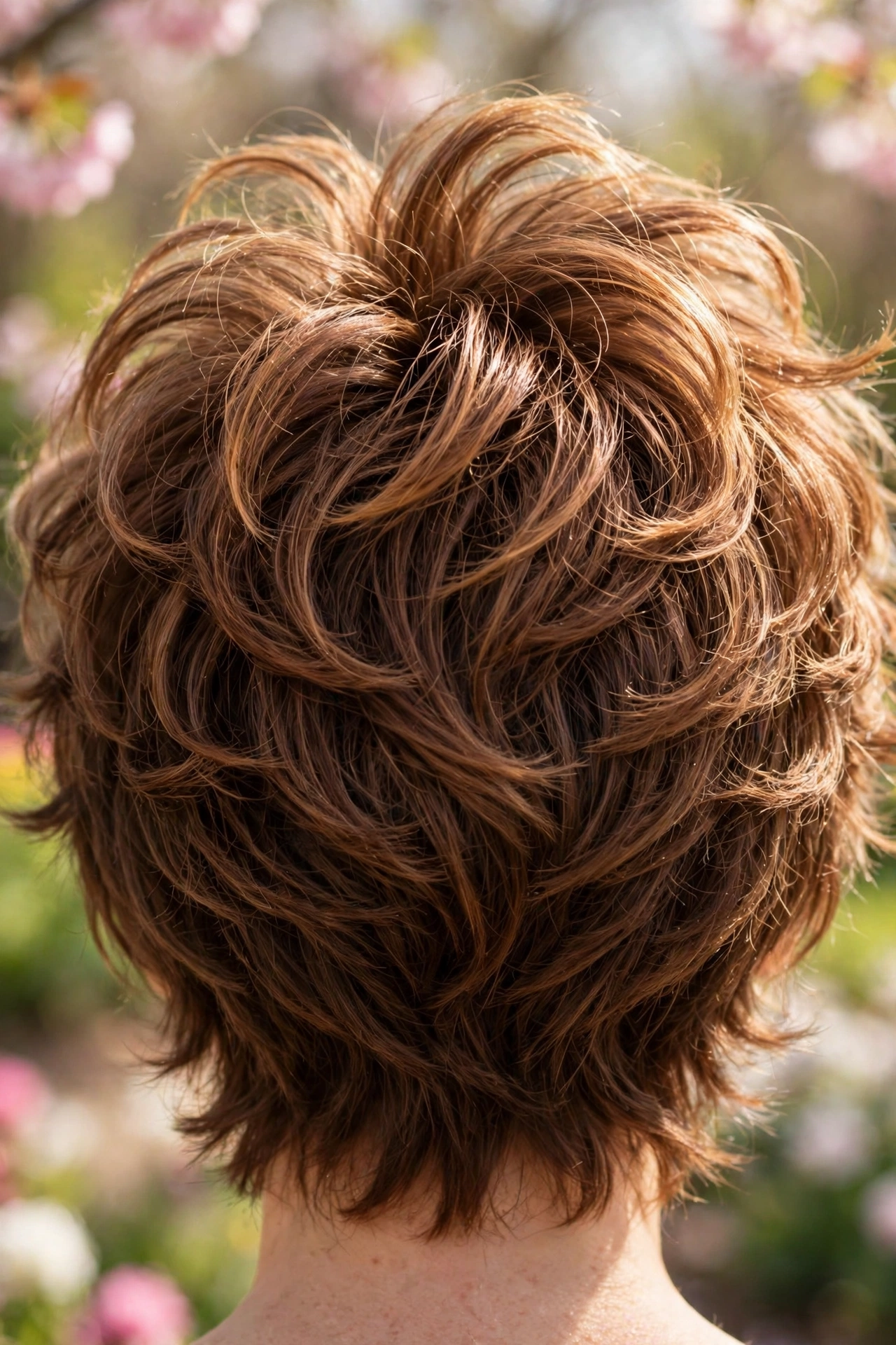20 Spring Shag Hairstyles Built on Effortless Texture 8 Voluminous Crown Shag
