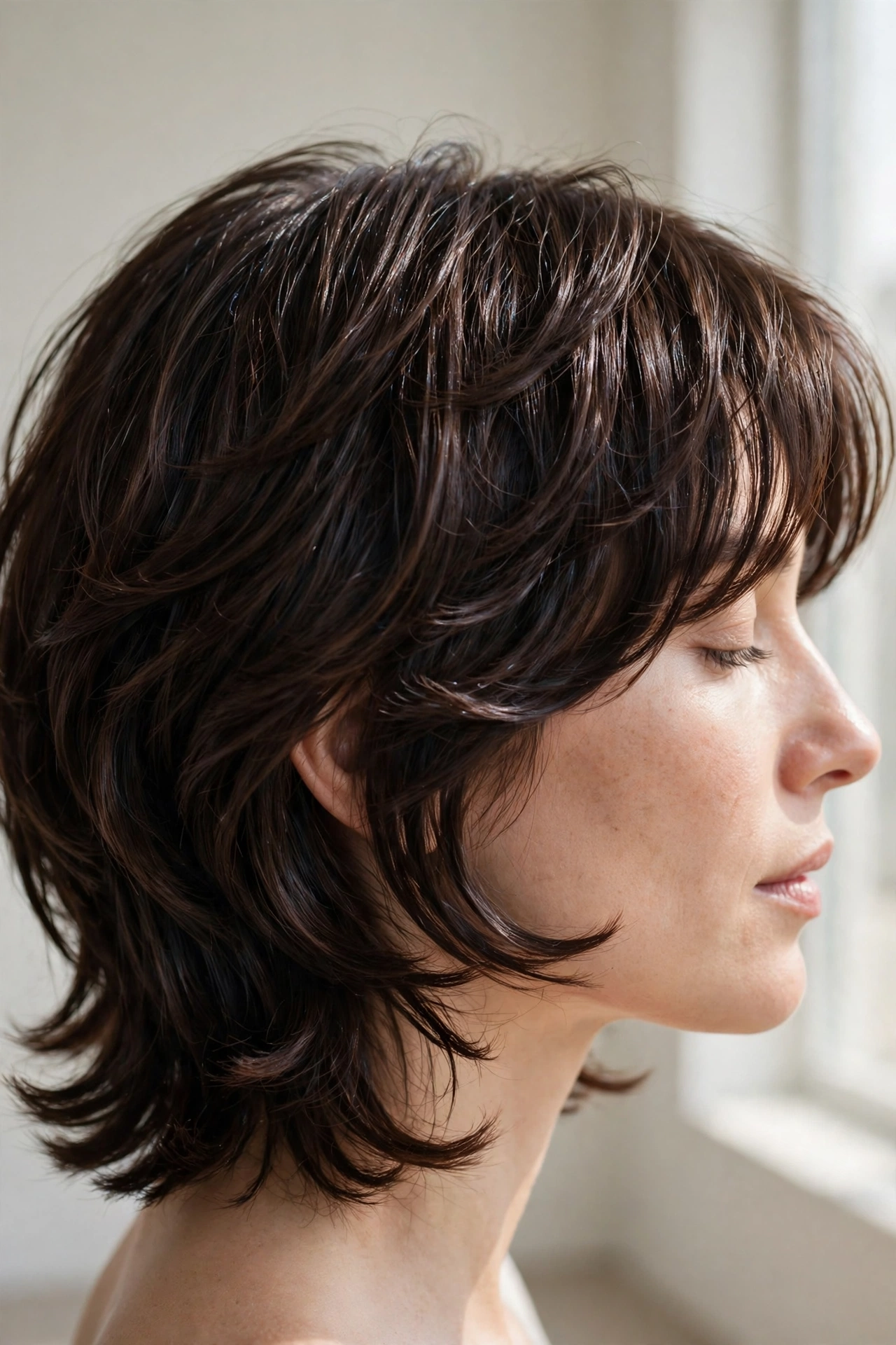 20 Spring Shag Hairstyles Built on Effortless Texture 9 Sleek Shag Layers