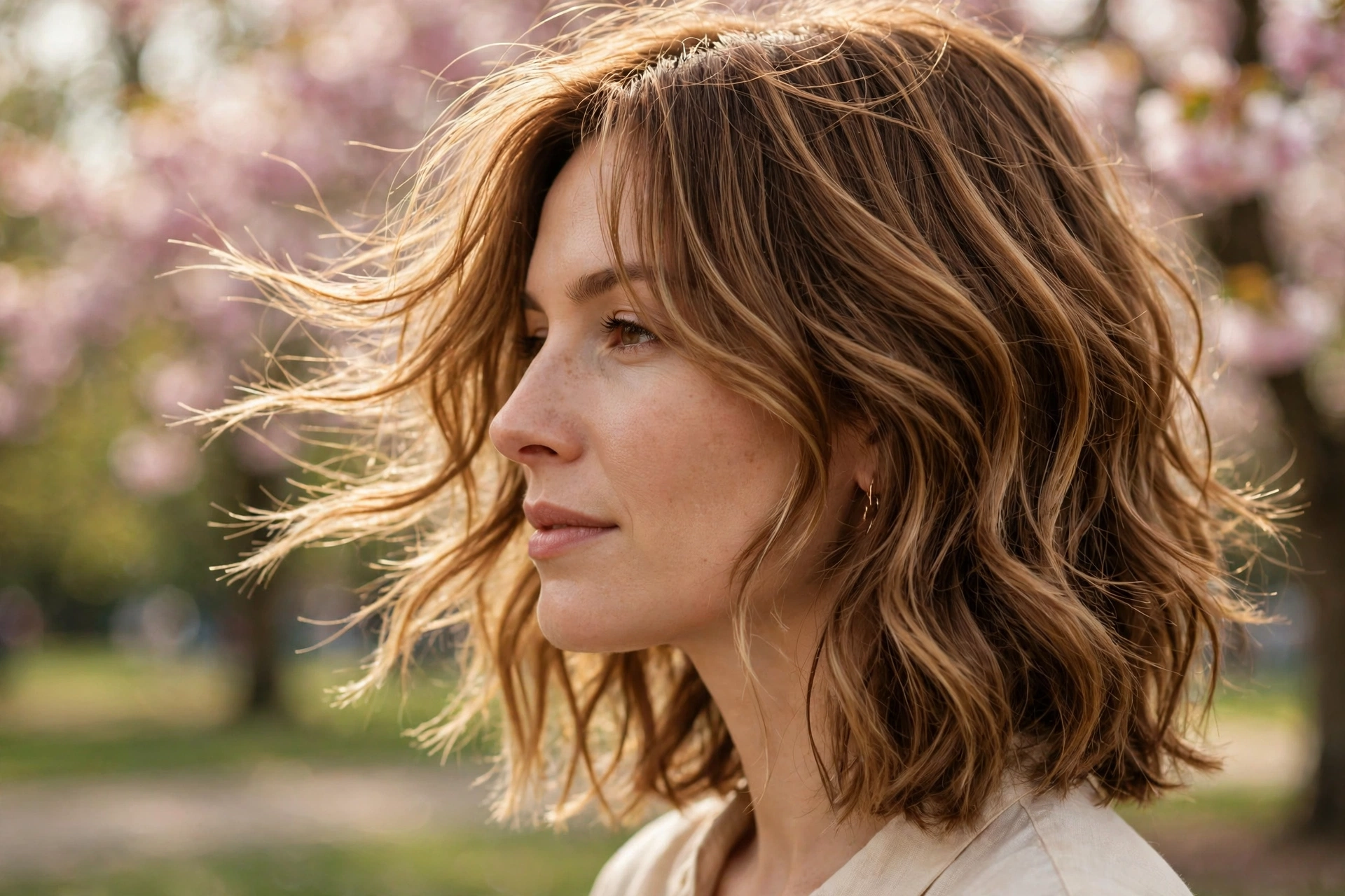 20 Spring Shag Hairstyles Built on Effortless Texture 12 Wavy Shag Lob