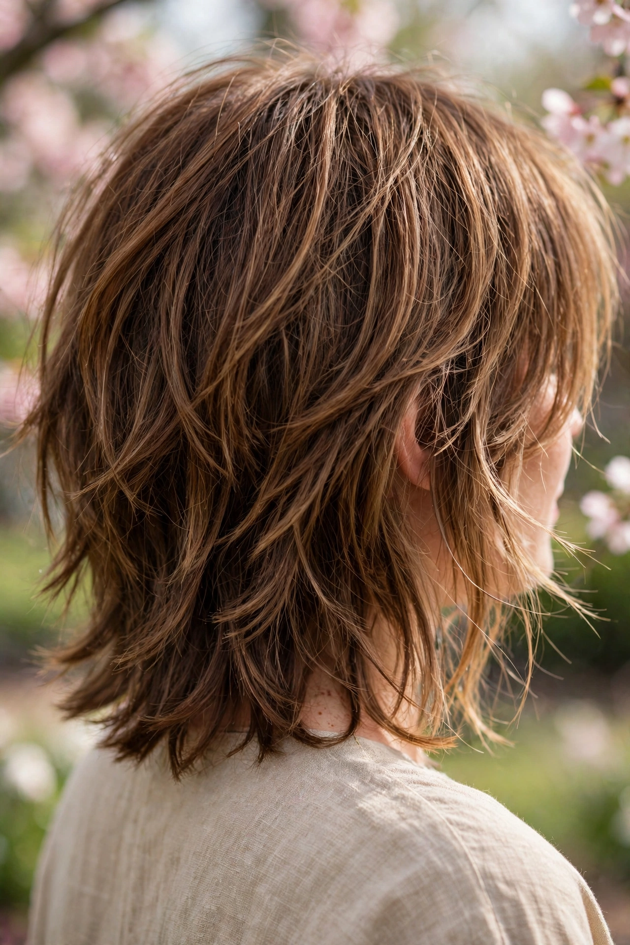 20 Spring Shag Hairstyles Built on Effortless Texture 17 Shoulder Length Shag