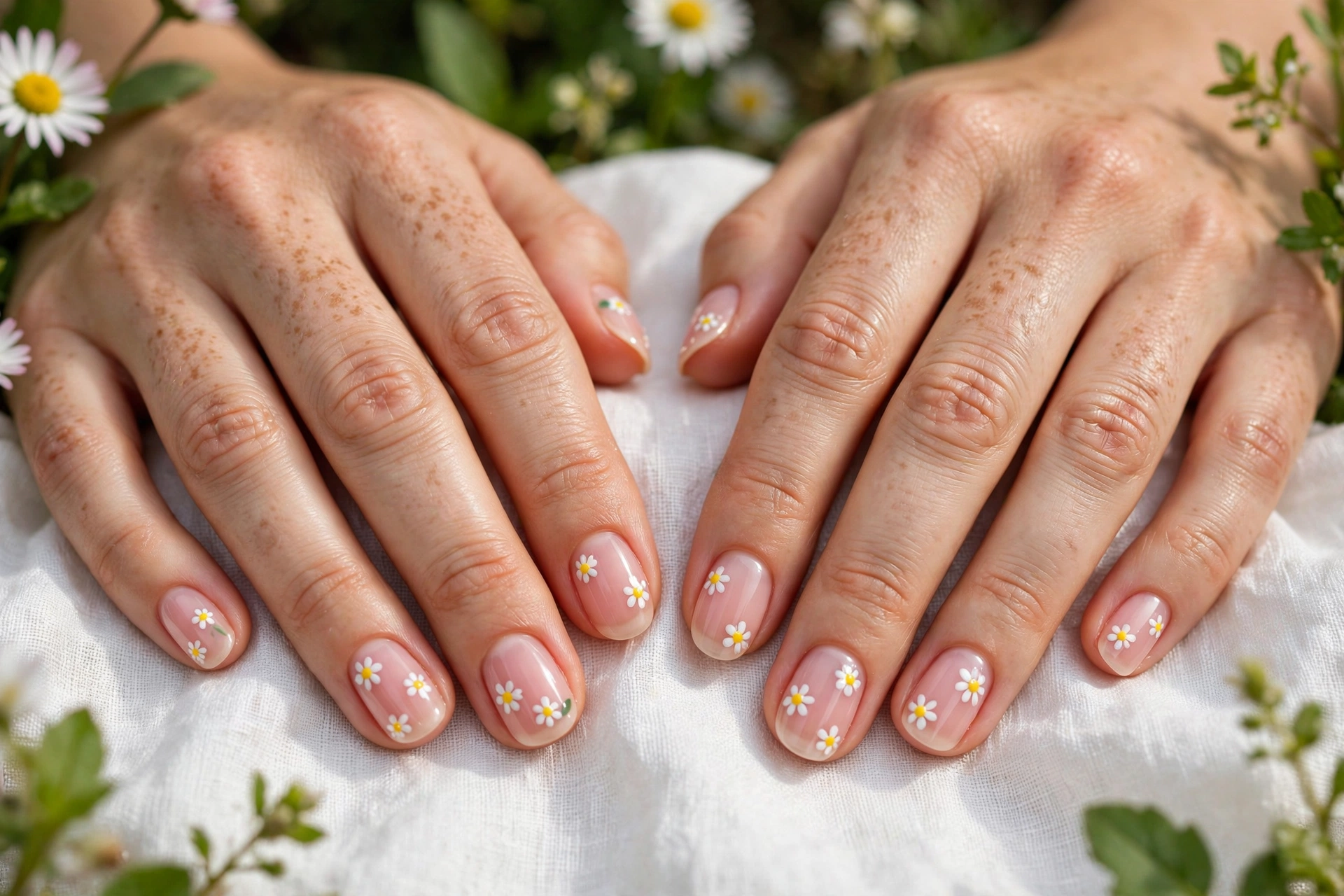 21 May Nail Ideas Blooming Alongside the Garden 2 Tiny Daisy Garden