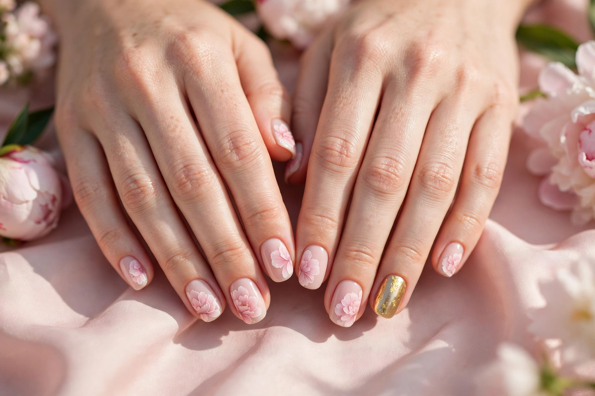 21 May Nail Ideas Blooming Alongside the Garden 10 Blush Peony Nails
