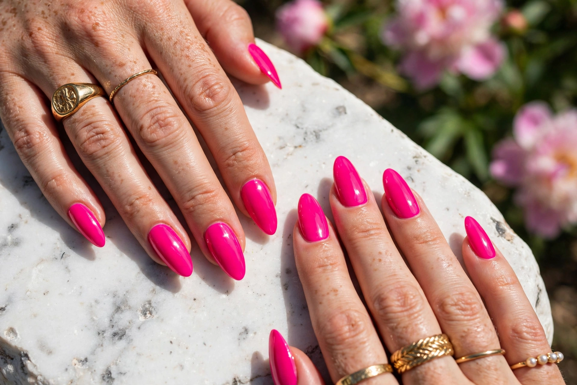 25 Spring Neon Nails Impossible to Ignore Outdoors 7 Hot Pink Neon