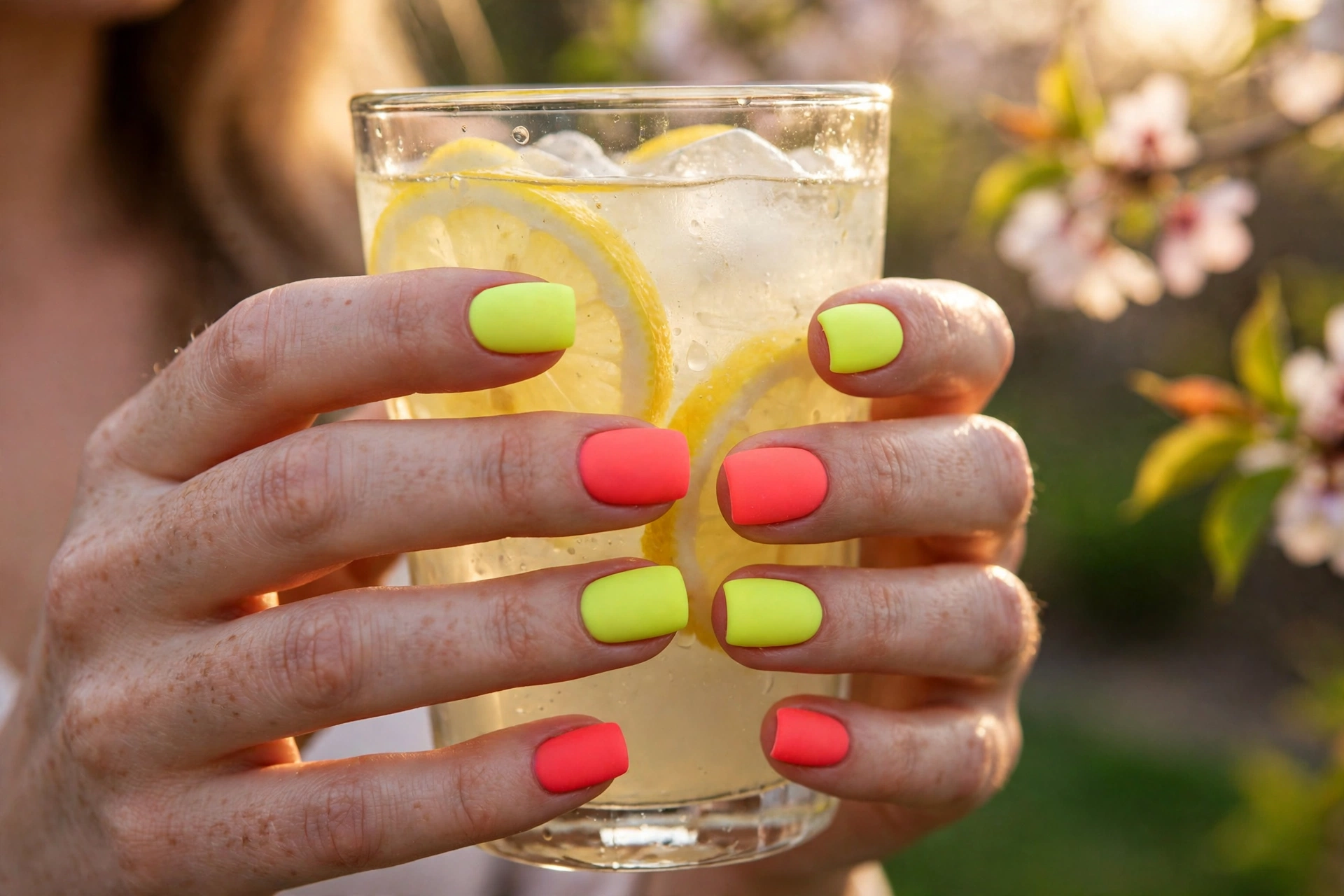 25 Spring Neon Nails Impossible to Ignore Outdoors 24 Neon Matte Finish