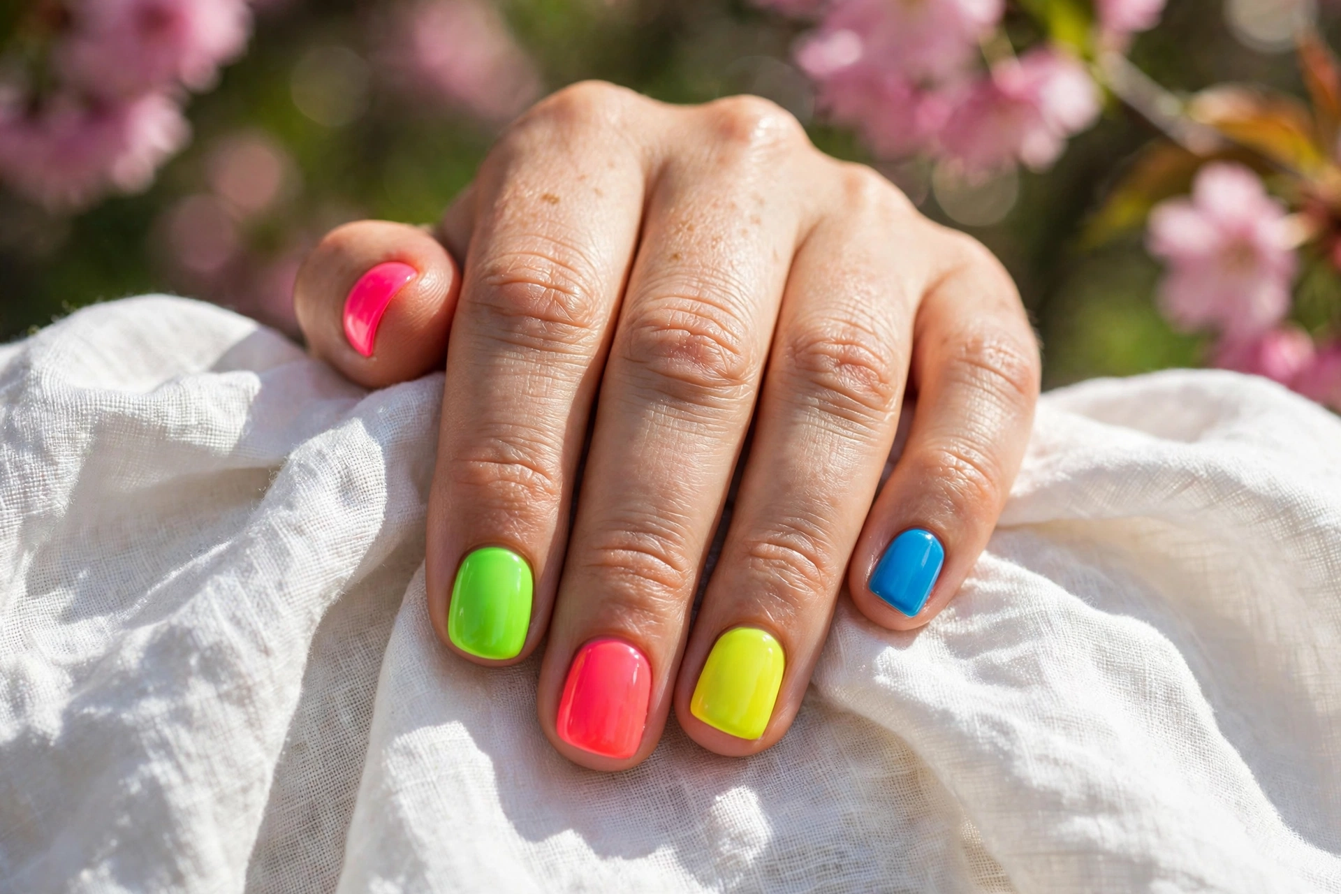 25 Spring Neon Nails Impossible to Ignore Outdoors 26 Neon Outdoor Finale
