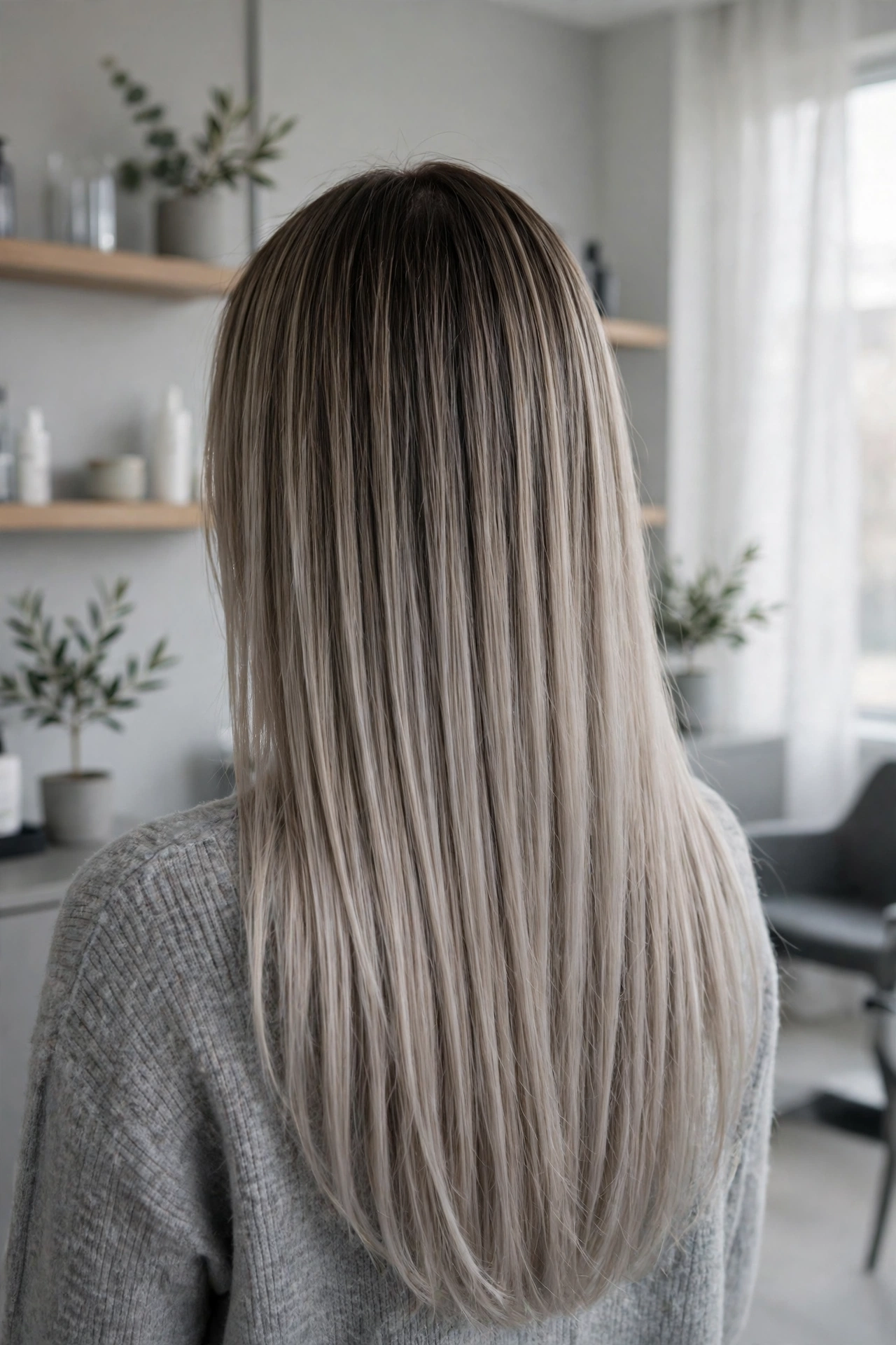 Soft Ash Balayage