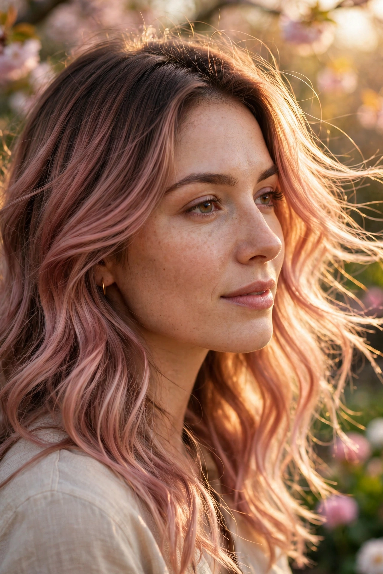 Rose Gold Balayage