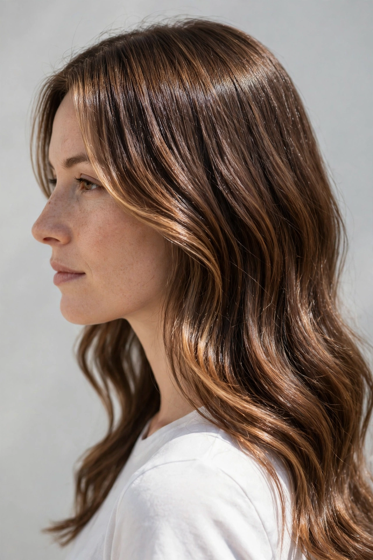 24 Spring Hair Color Picks That Flatter Light Skin 18 Light Chocolate Melt